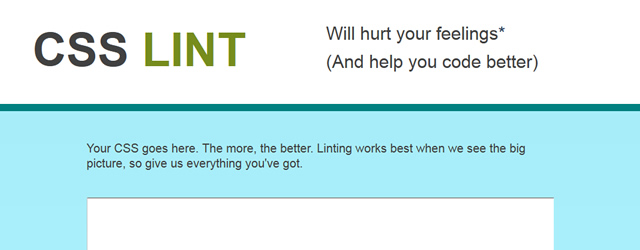 CSS Lint- Helps Find Issues With Your CSS code